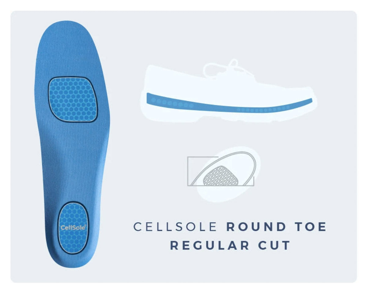 Cellsole Round Toe Regular Cut