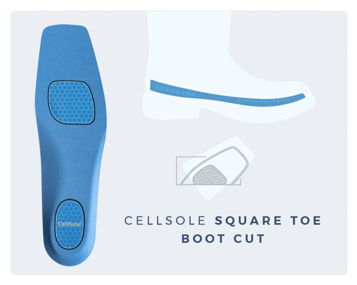 Cellsole Square Toe Boot Cut